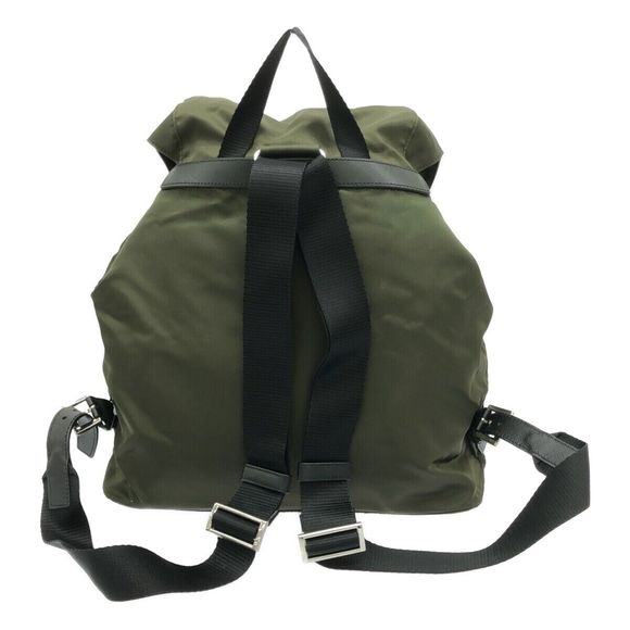 Auth Prada - Dark Green Black Nylon #99191P75B - Picture 3 of 13